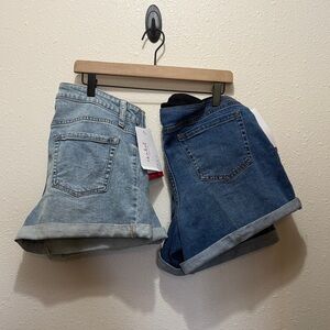 Isabel Stylish Maternity Denim Shorts Set, Size 10